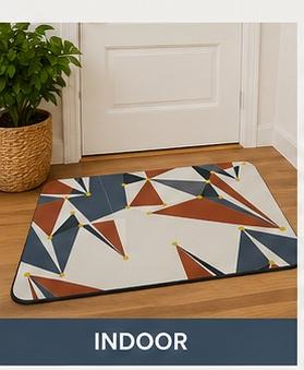 Premium Non-Slip Door Mat – Stylish, Durable & Super Absorbent Floor Mat for Indoor & Outdoor Use
