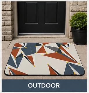 Premium Non-Slip Door Mat – Stylish, Durable & Super Absorbent Floor Mat for Indoor & Outdoor Use