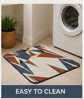 Premium Non-Slip Door Mat – Stylish, Durable & Super Absorbent Floor Mat for Indoor & Outdoor Use