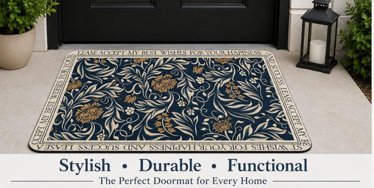 Premium Non-Slip Door Mat – Stylish, Durable & Super Absorbent Floor Mat for Indoor & Outdoor Use