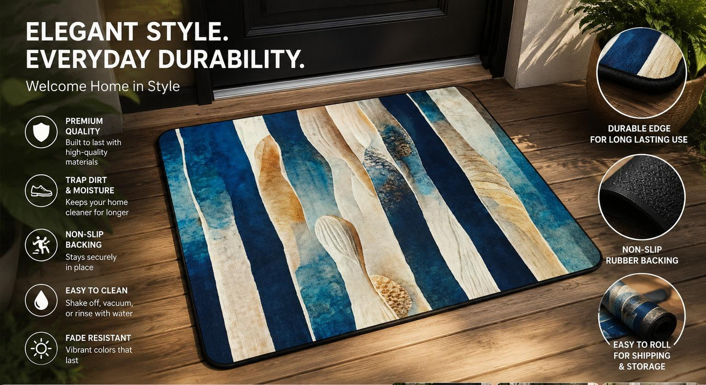 Premium Non-Slip Door Mat – Stylish, Durable & Super Absorbent Floor Mat for Indoor & Outdoor Use