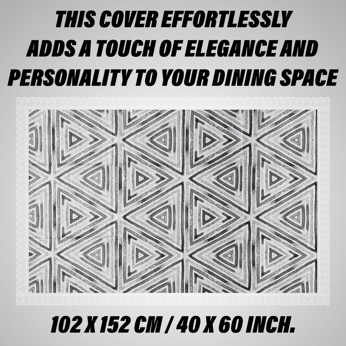 Stylish Dining Table Cover with Premium Finish