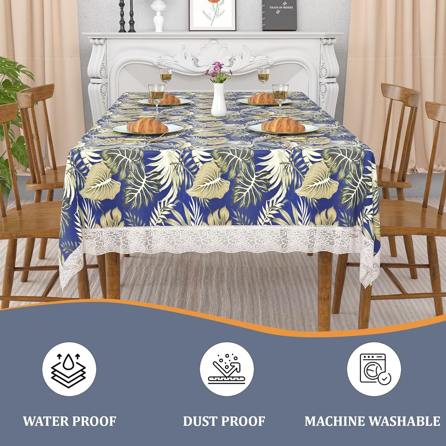 Stylish Dining Table Cover with Premium Finish