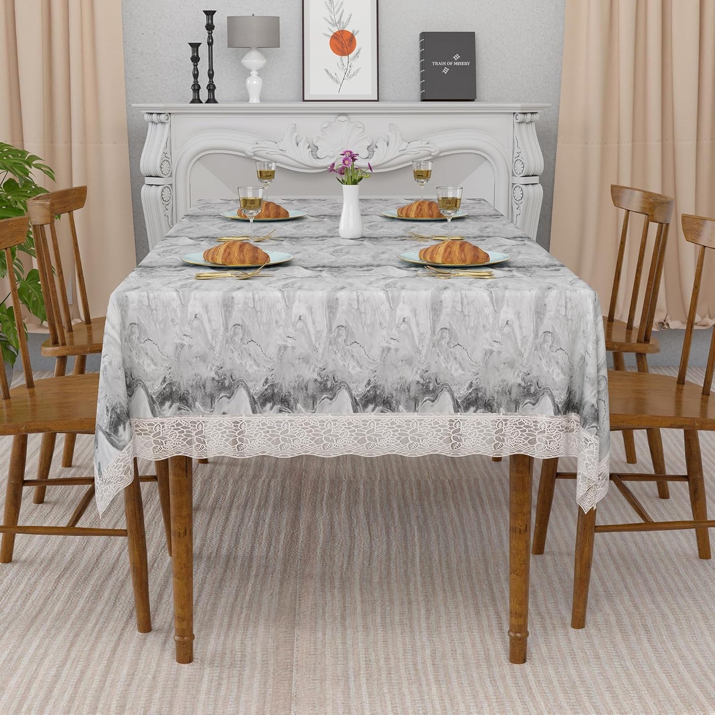 Stylish Dining Table Cover with Premium Finish
