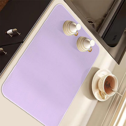 FreshDry Microfiber Dish Drying Mat