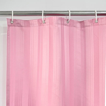 Solid Pink Shower Curtain