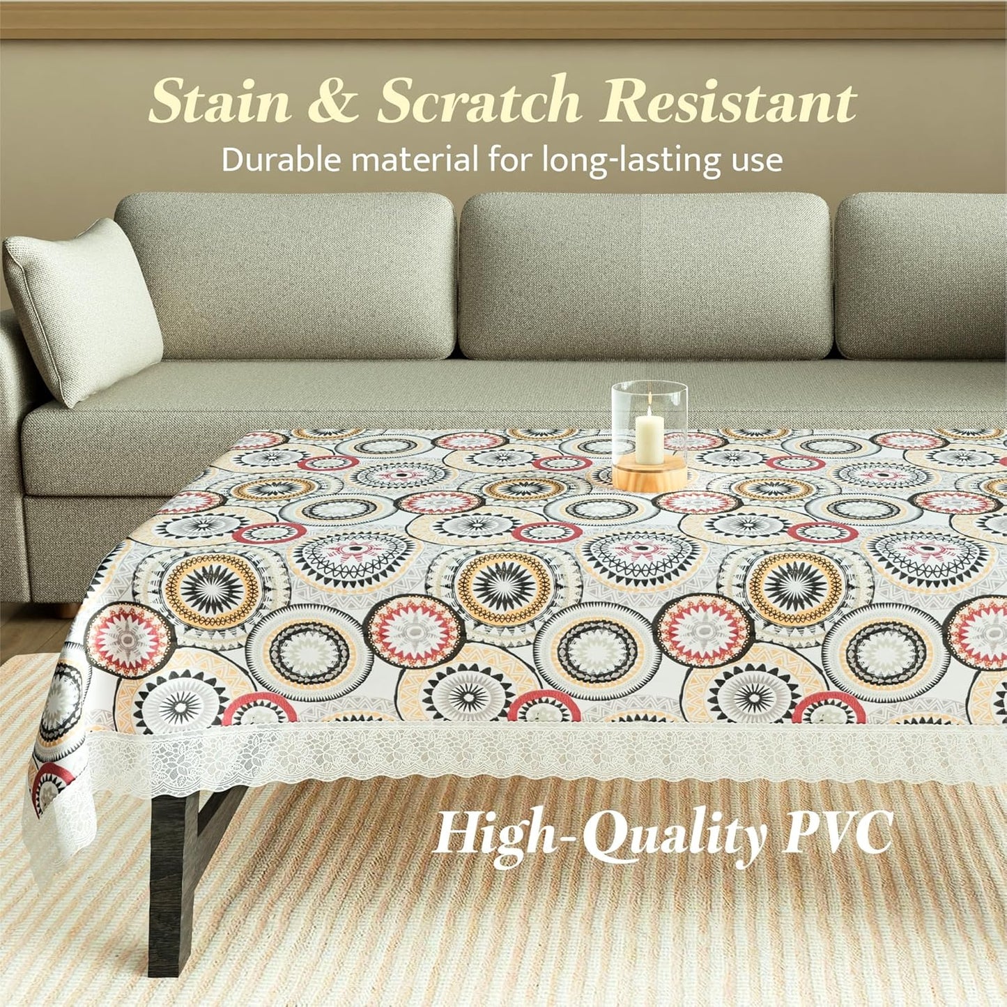 Stylish Dining Table Cover with Premium Finish