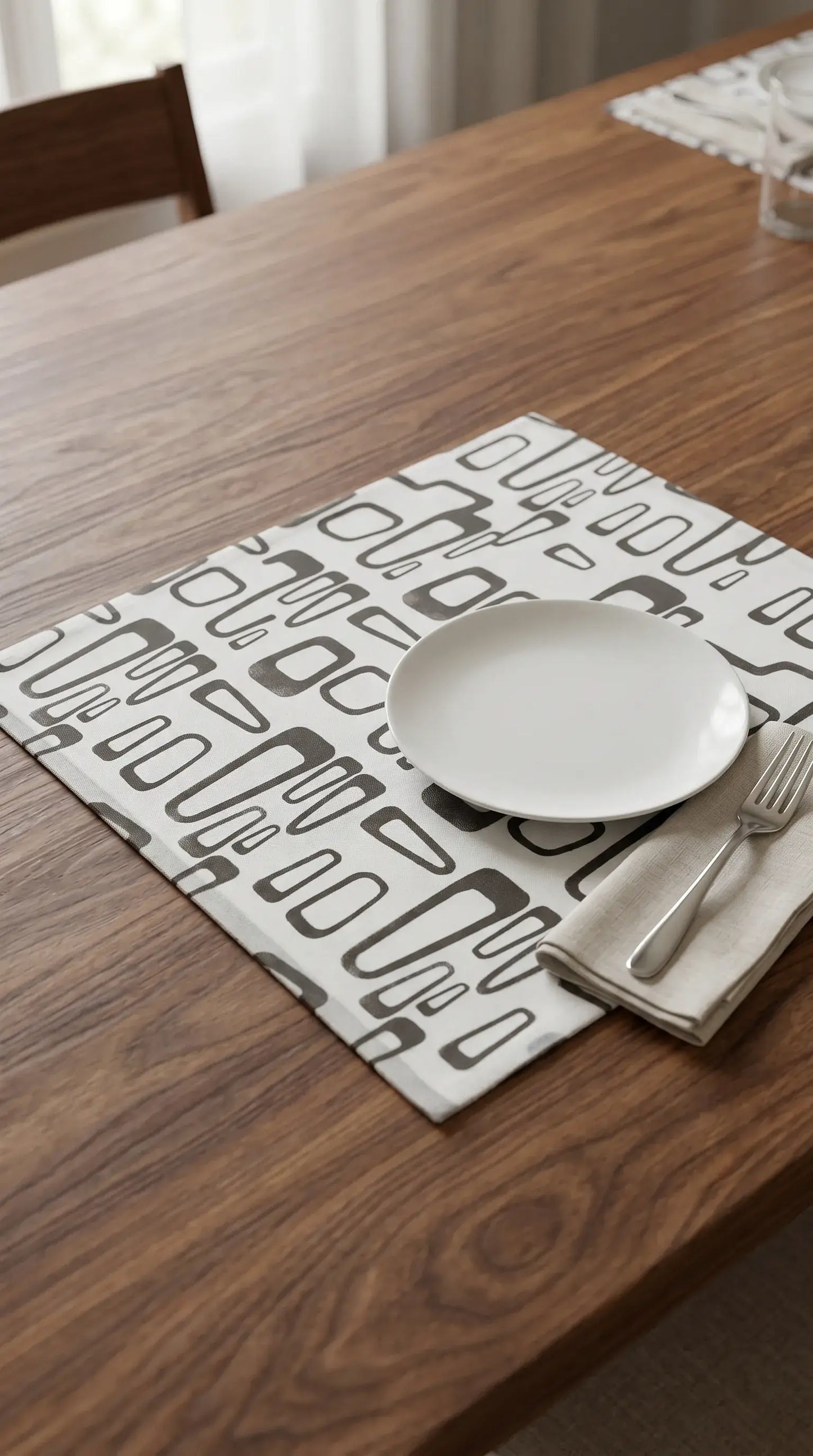 Brown box Anti-Slip Designer Dining Table Mat