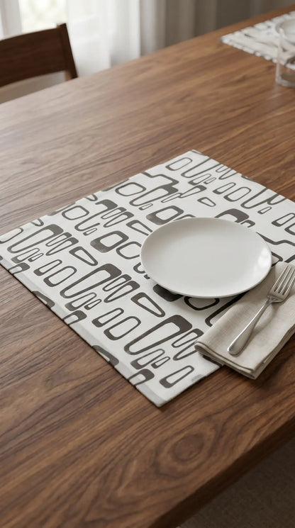Brown box Anti-Slip Designer Dining Table Mat