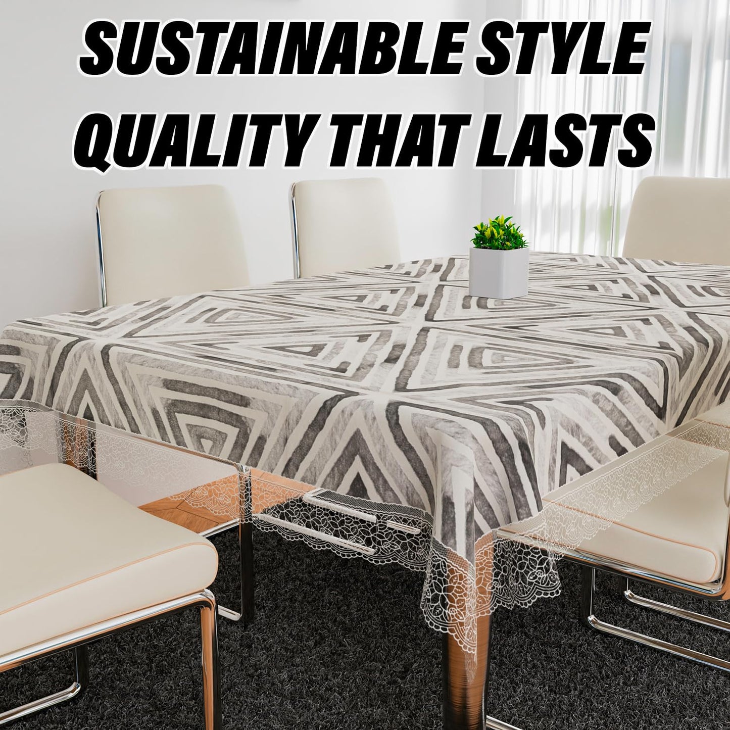 Stylish Dining Table Cover with Premium Finish